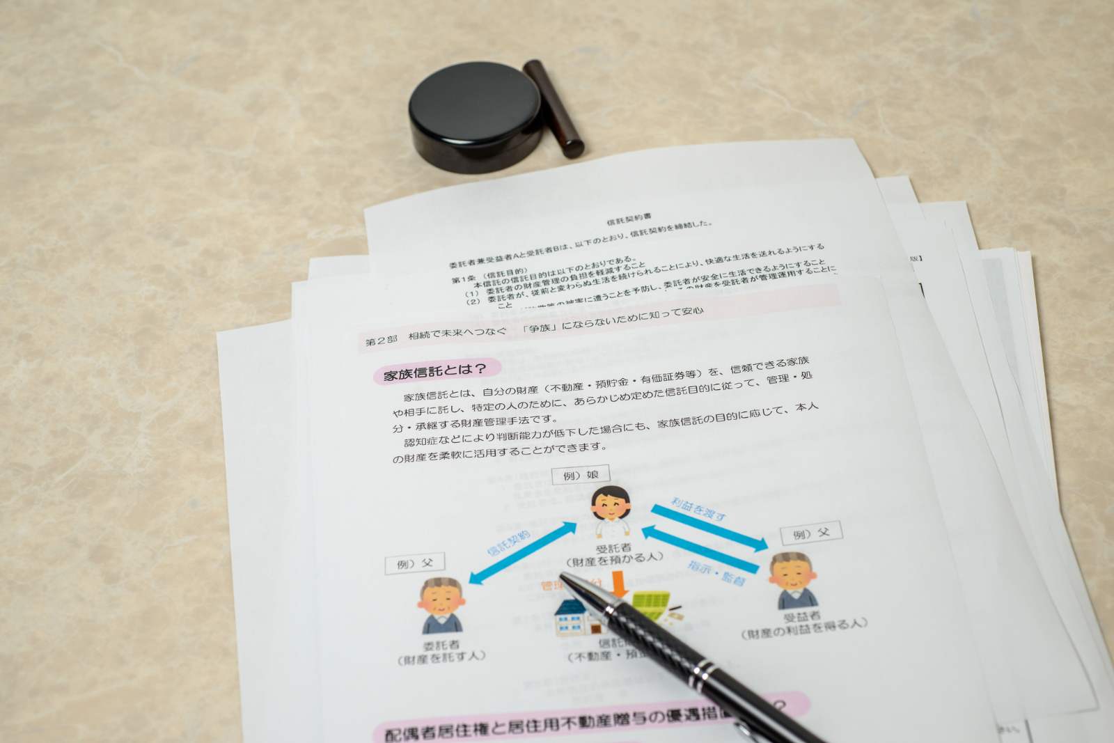 判断能力が不十分な方の権利や財産を守るための成年後見制度申立てをサポートします。 成年後見制度の申立支援詳細